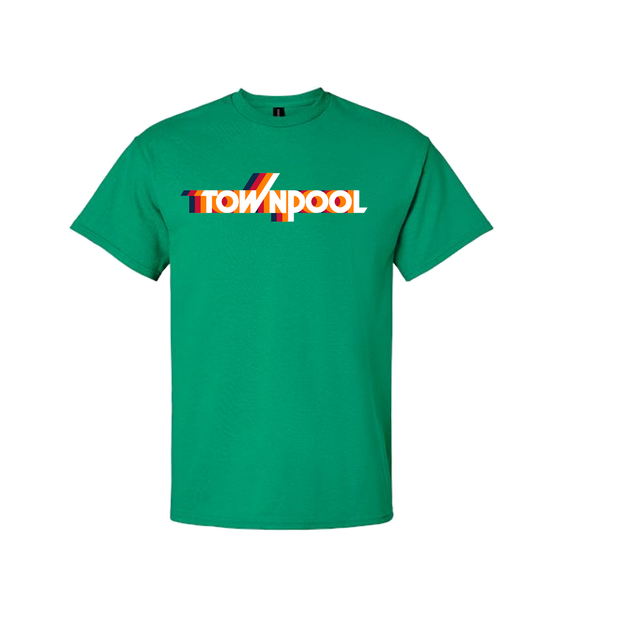Youth TownPool Kelly Green Retro (White Townpool)