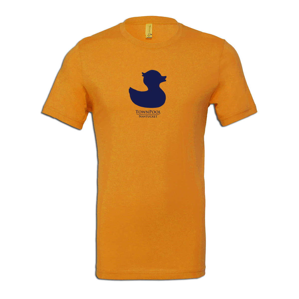 TownPool Orange Short Sleeve Tee Shirt
