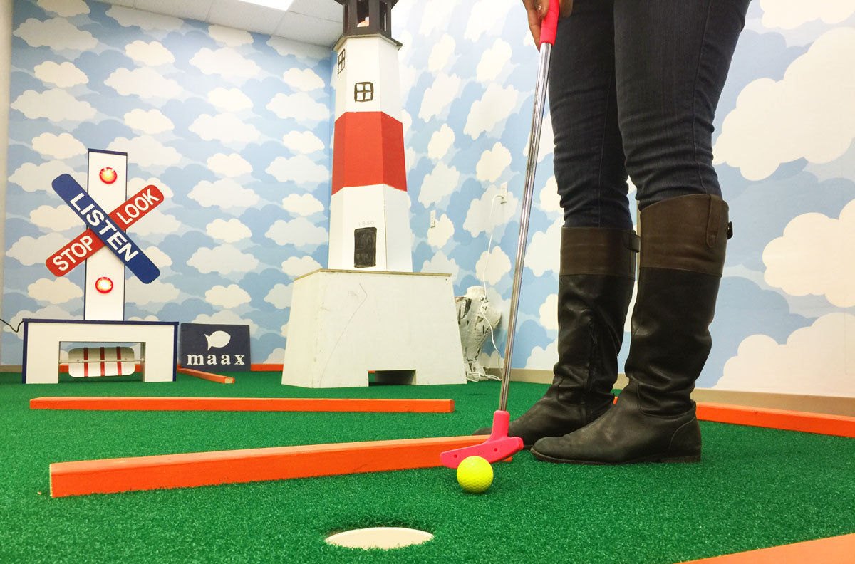 Golf in Boston?
