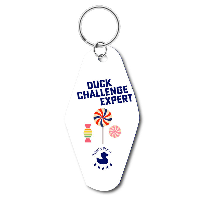 Duck Challenge - Be Curious - Keychain