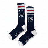 Nantucket 250 Blue Athletic Socks (Navy)