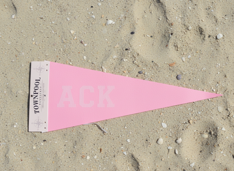 ACK Pennant (Pink, White)