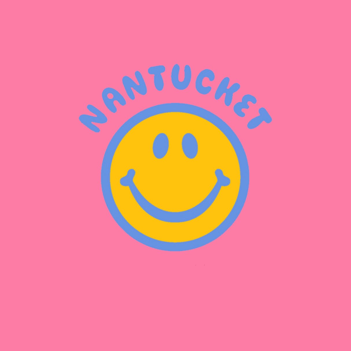 Pink Happy Face Hooded Sweatshirt Youth