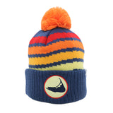 2024 Harrison: Nantucket Wavy Winter Hat - Navy