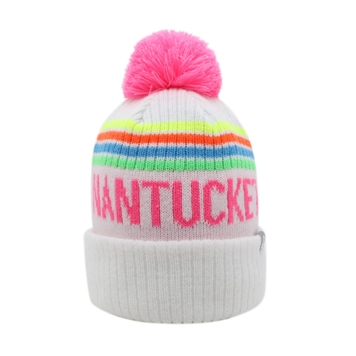 2024 Hoover: Nantucket Winter Hat (White Neon)