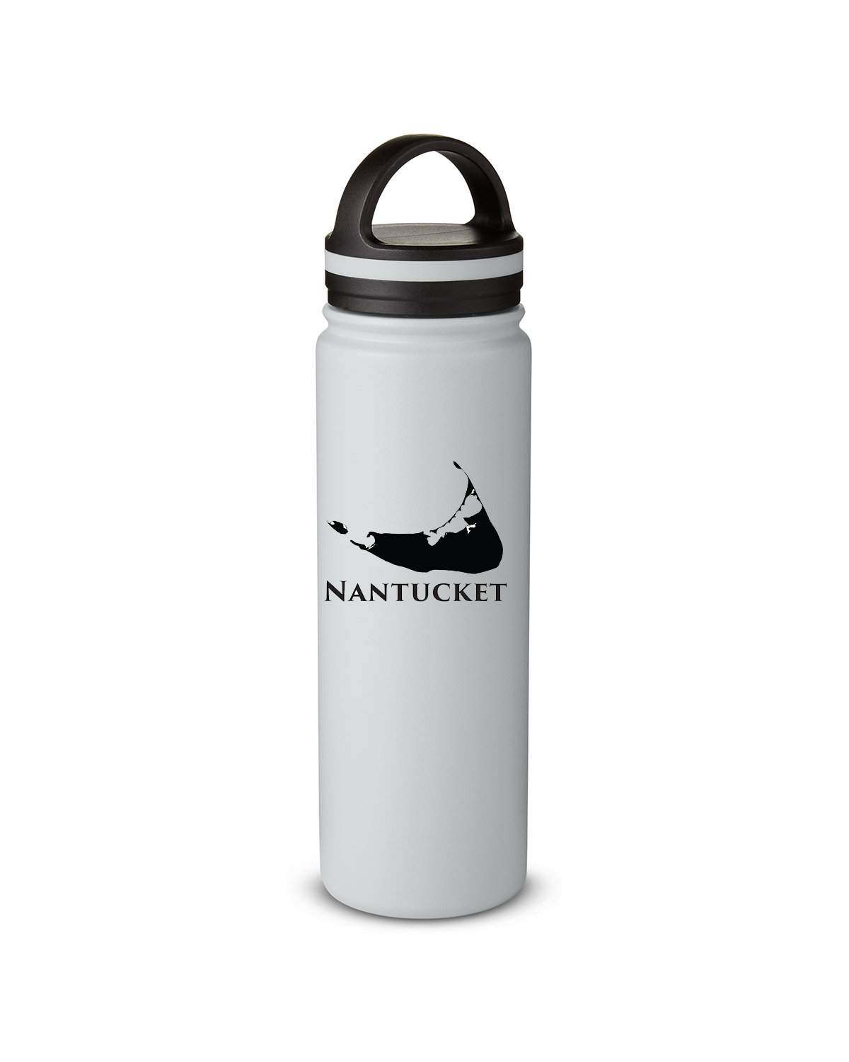 Nantucket Island Platinum Water Bottle