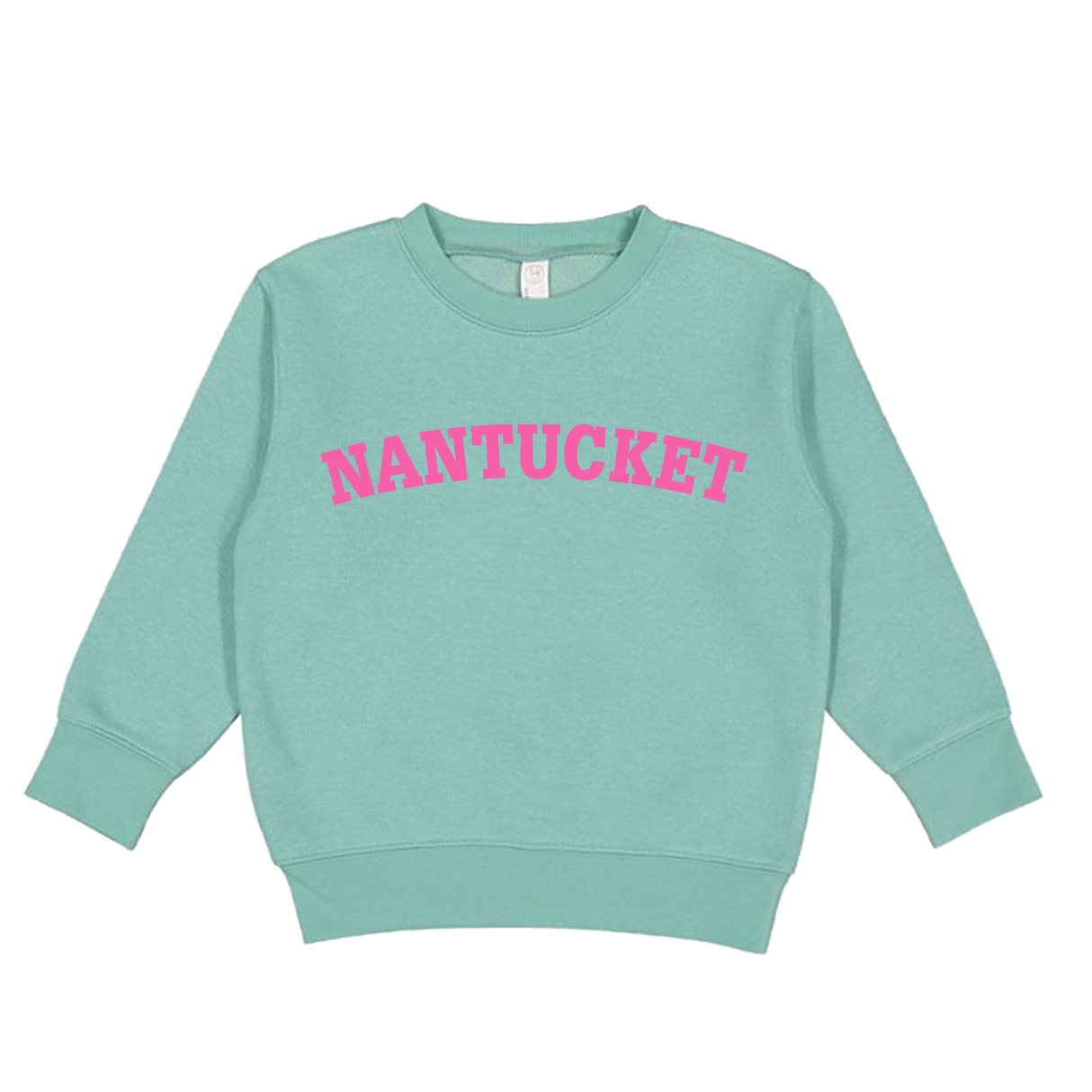 Children's Nantucket Crewneck (Saltwater, Pink)