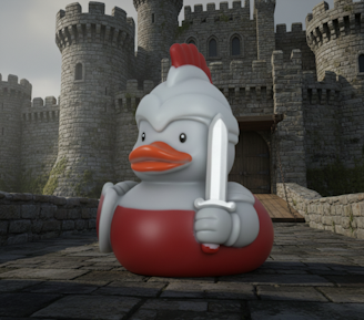 Knight Rubber Duck
