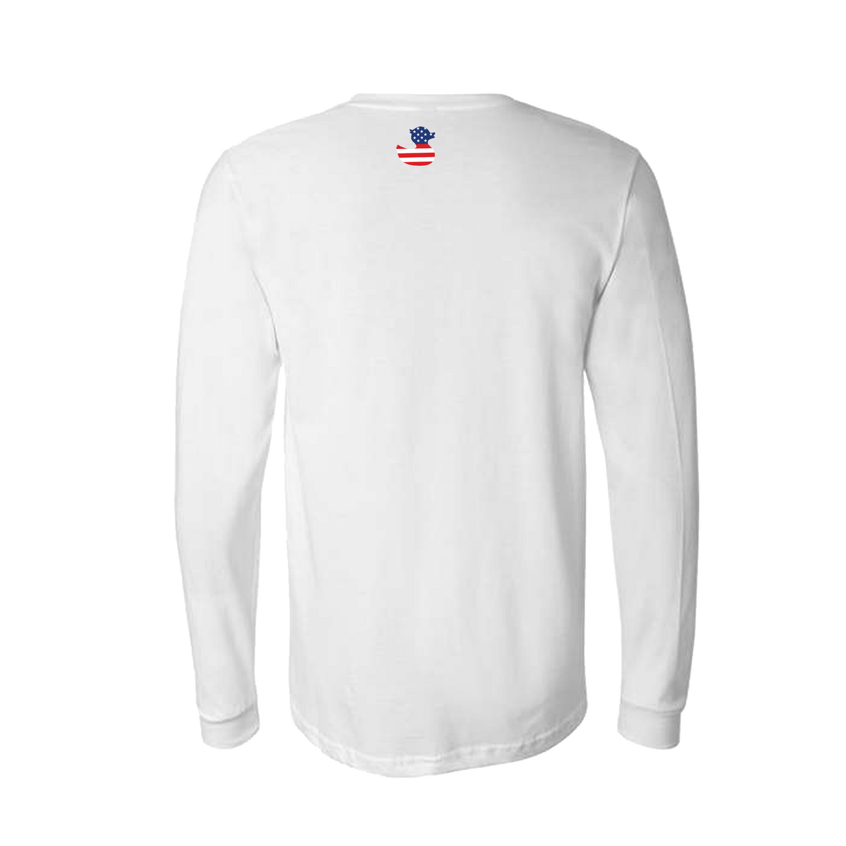 TownPool Blue Long Sleeve With USA Duck Flag On Back