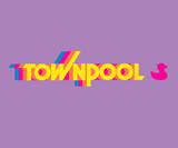 Children's Retro TownPool Purple Crewneck (Purple)