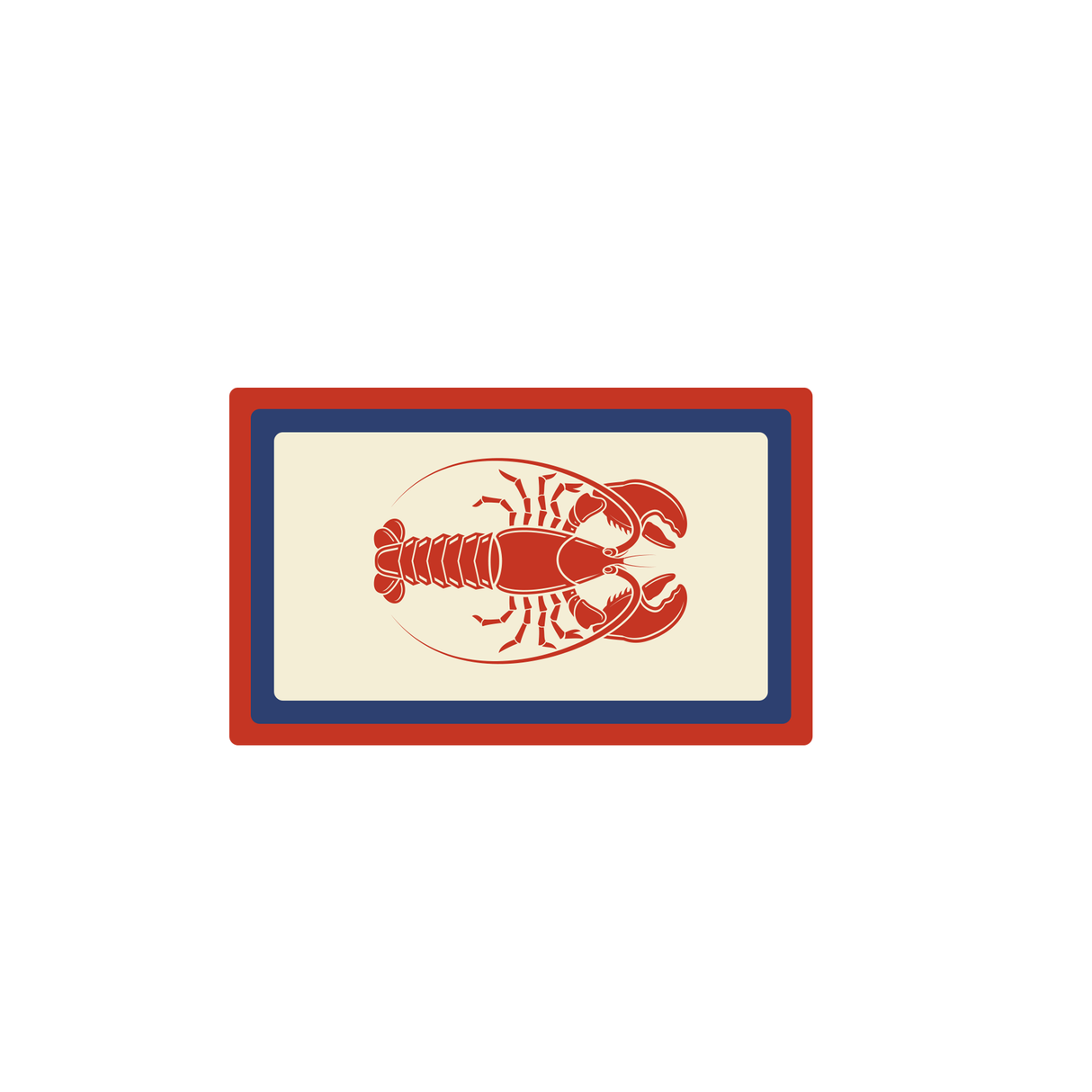 Lobster Velcro Patch