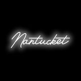 Nantucket Script Neon Sign