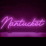 NEW Nantucket Script Neon Sign - Sizes