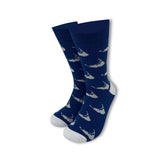 Navy Nantucket Socks