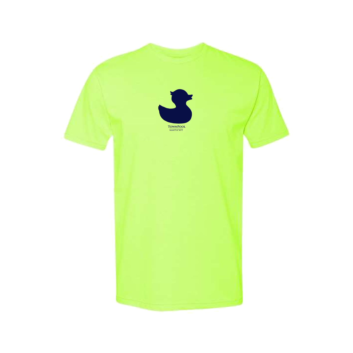 Children's Duck Neon Yellow Tee Shirt