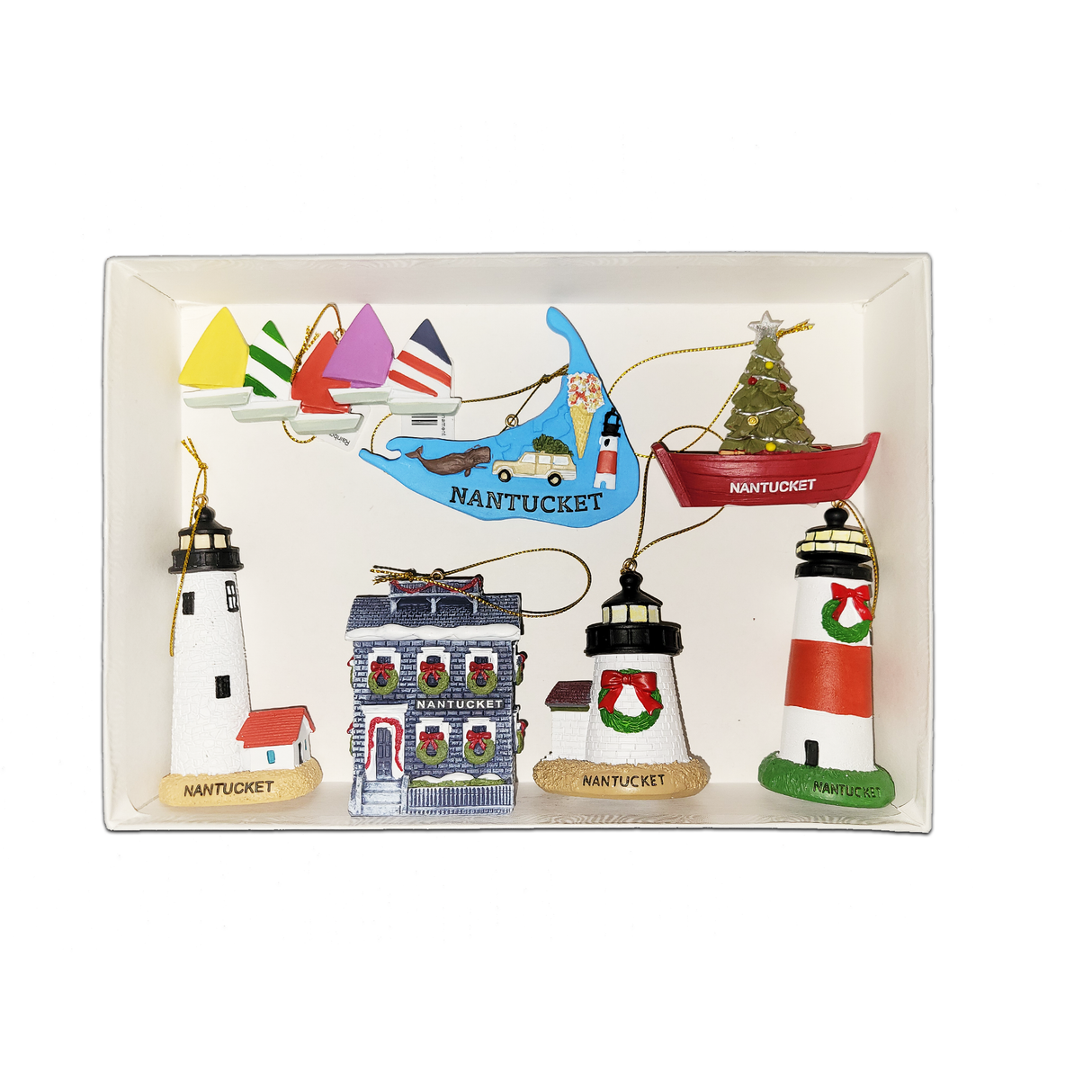 Nantucket Ornaments Box