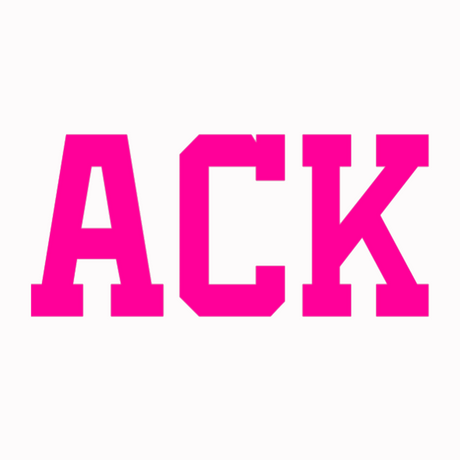 ACK Seafoam Trucker Hat with rope(White/ Seafoam)