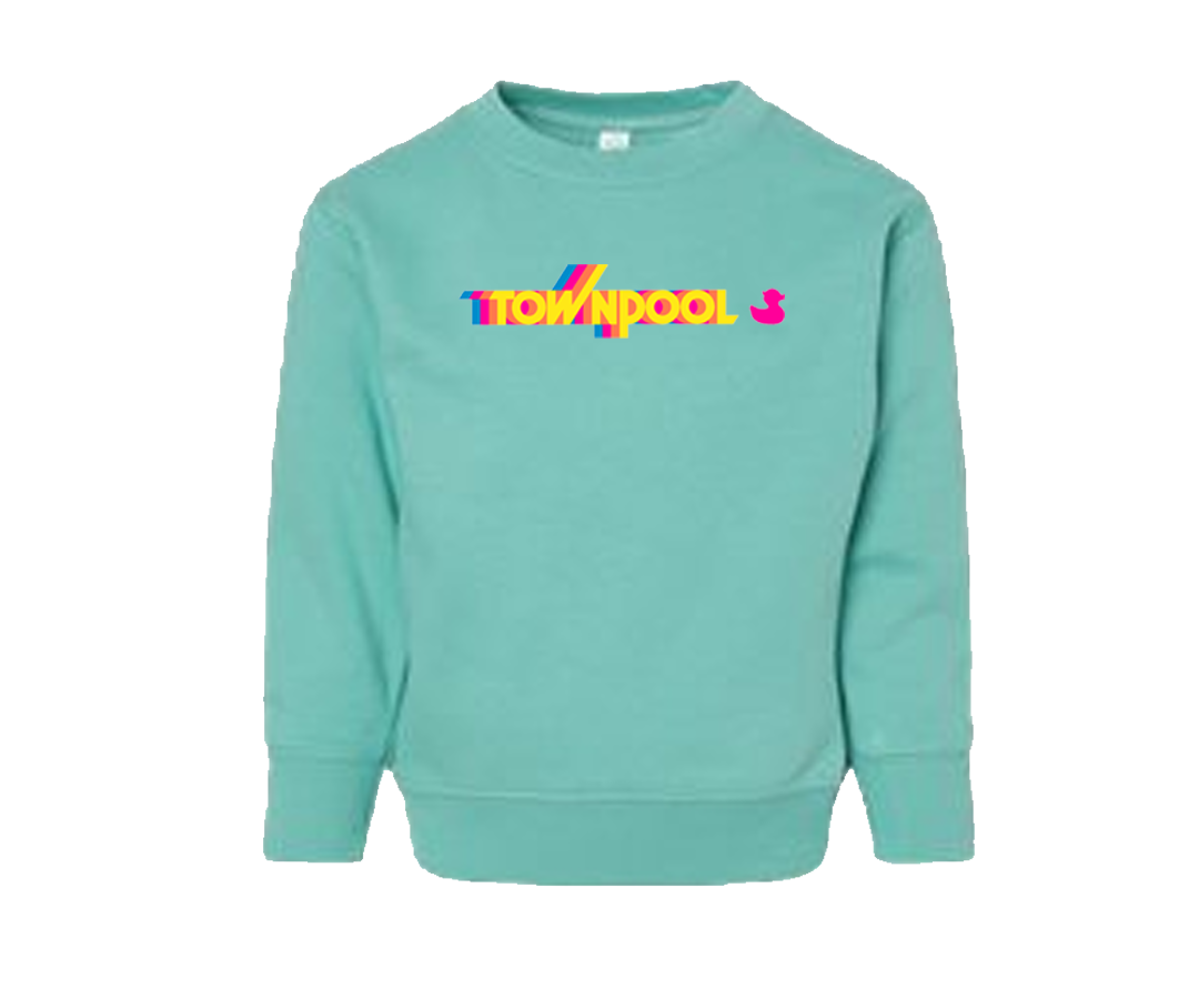 Children's Townpool Retro Crewmeck (Saltwater)