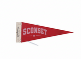 Sconset Pennant (White, Red)