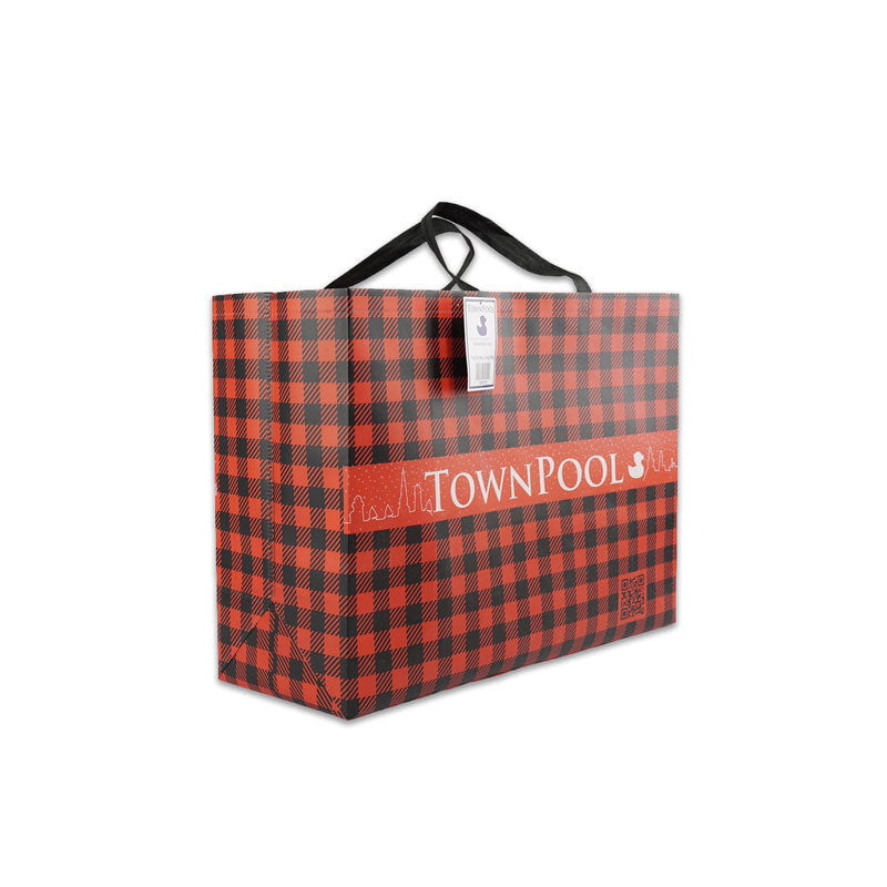 Red Buffalo Shopping Bag