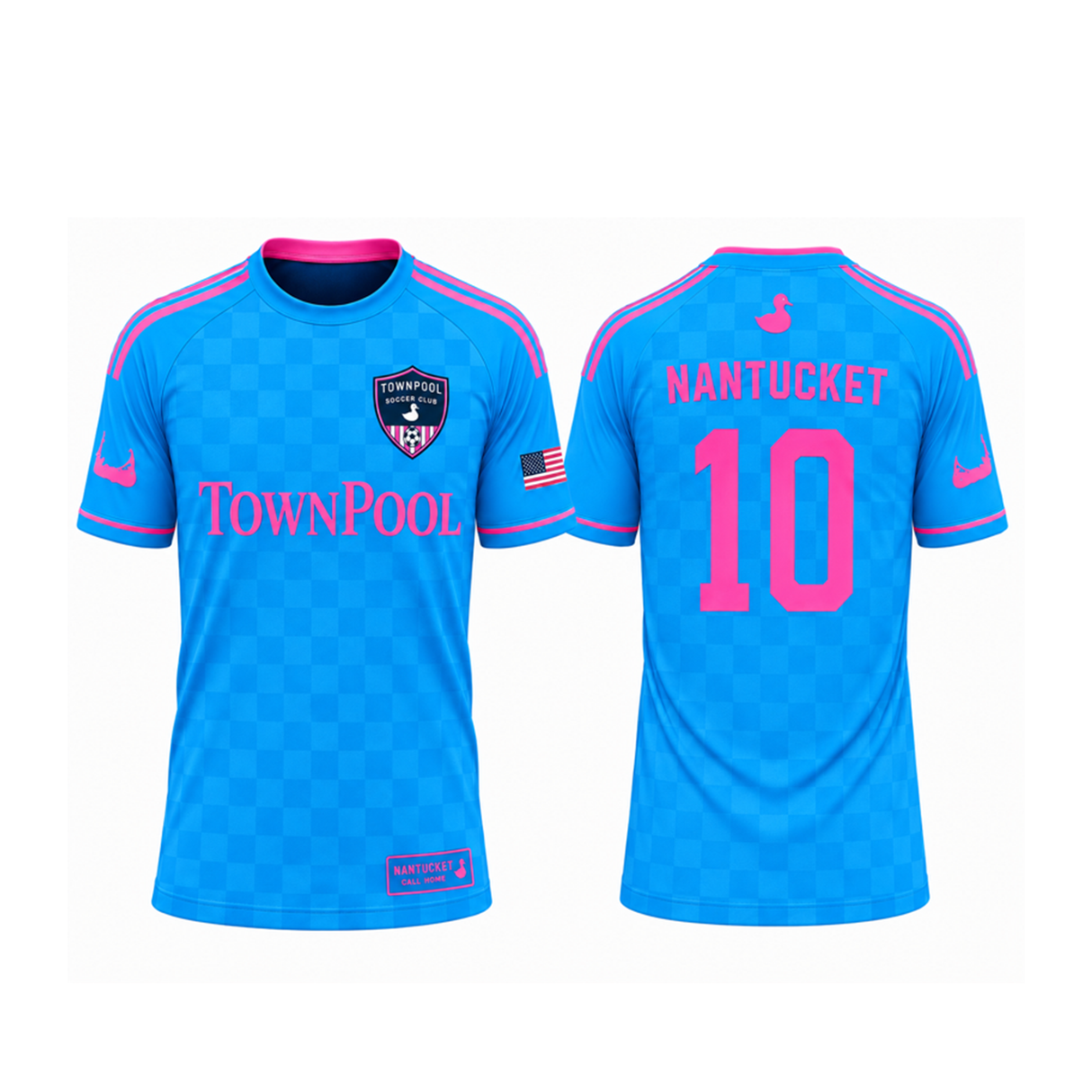 TownPool Nantucket Soccer Jersey (Electric Blue)