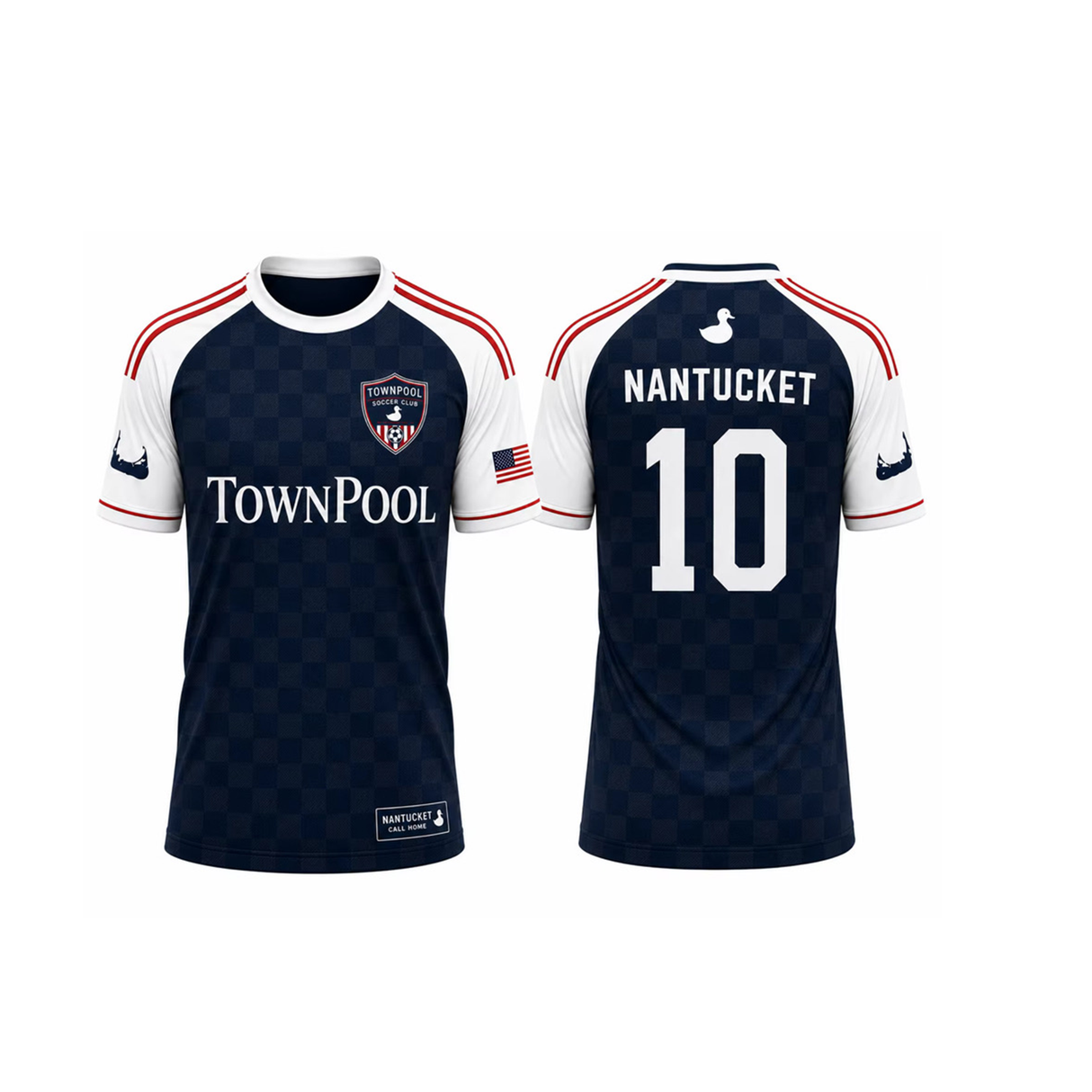 TownPool Nantucket Soccer Jersey (Navy)