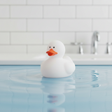 White Rubber Duck