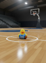 Basketball Player Rubber Duck