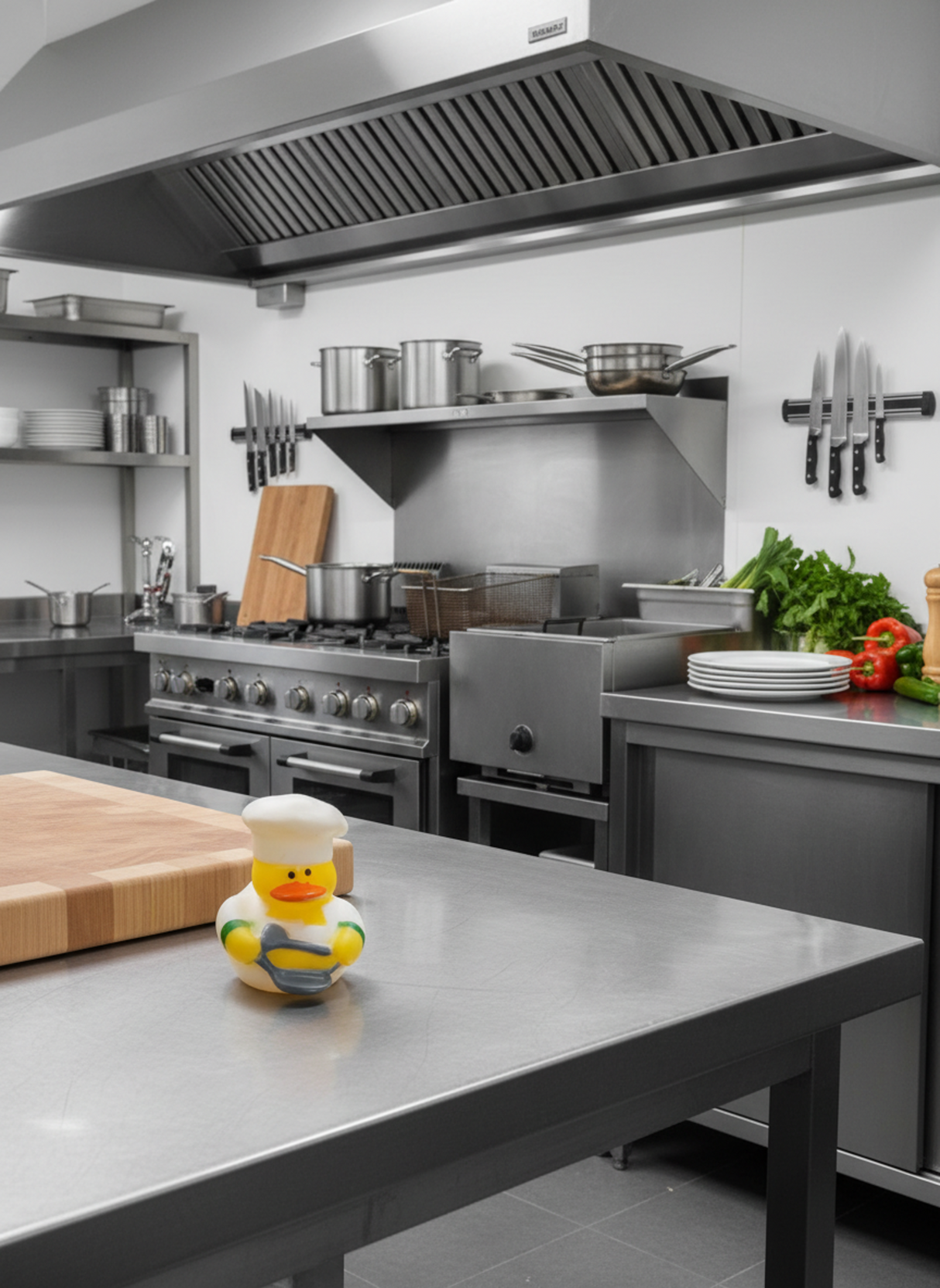 Chef Duck Mini Duck