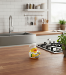 Chef Duck Mini Duck