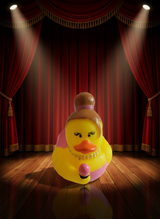 Singer Rubber Duck (Pink)