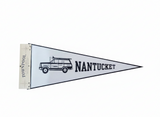 Woody Pennant (White, Navy)